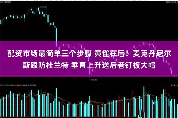 配资市场最简单三个步骤 黄雀在后！麦克丹尼尔斯跟防杜兰特 垂直上升送后者钉板大帽